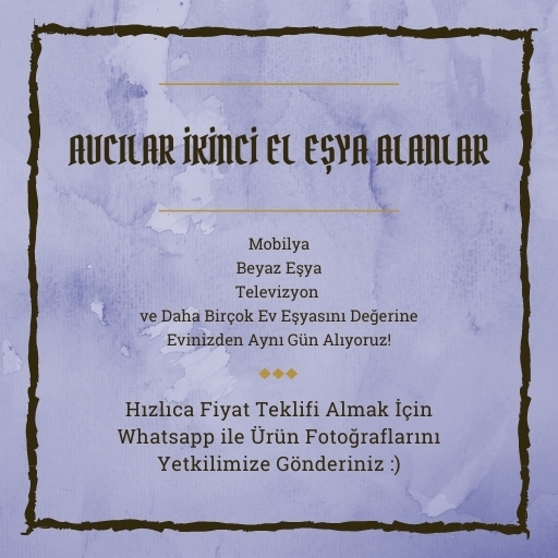 Avcılar İkinci El Eşya Alanlar
