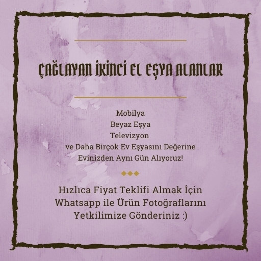 Çağlayan İkinci El Eşya Alanlar