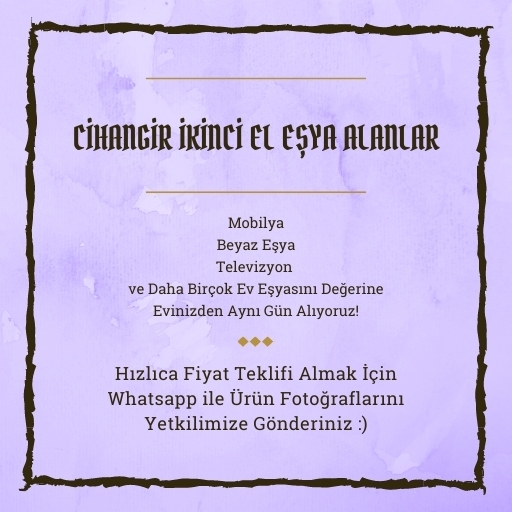 Cihangir İkinci El Eşya Alanlar