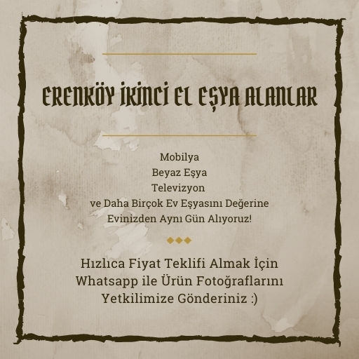 Erenköy İkinci El Eşya Alanlar