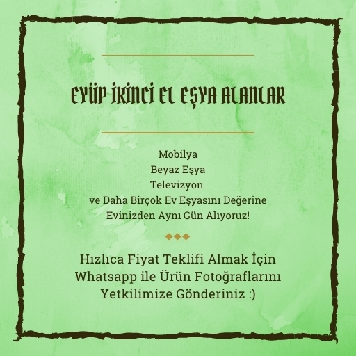 Eyüp İkinci El Eşya Alanlar