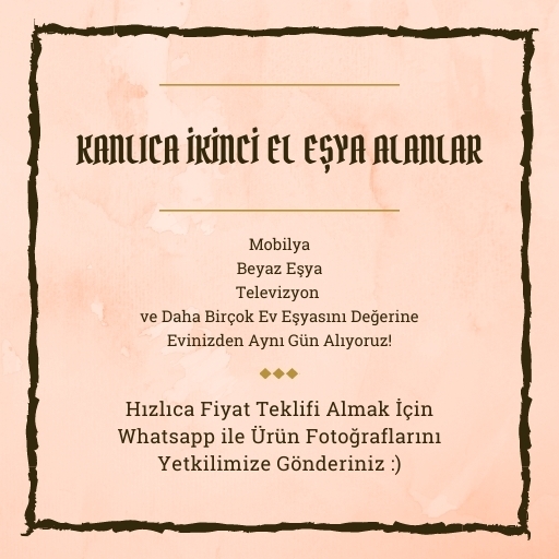 Kanlıca İkinci El Eşya Alanlar