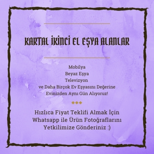 Kartal İkinci El Eşya Alanlar