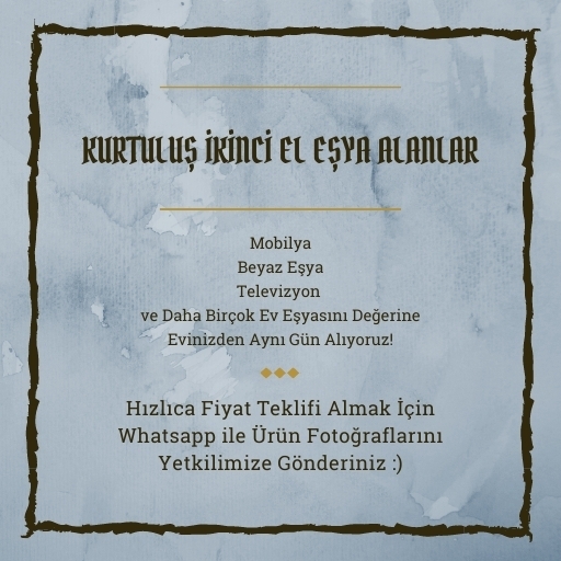 Kurtuluş İkinci El Eşya Alanlar