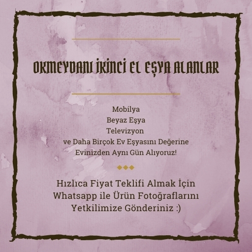Okmeydanı İkinci El Eşya Alanlar