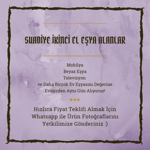 Suadiye İkinci El Eşya Alanlar